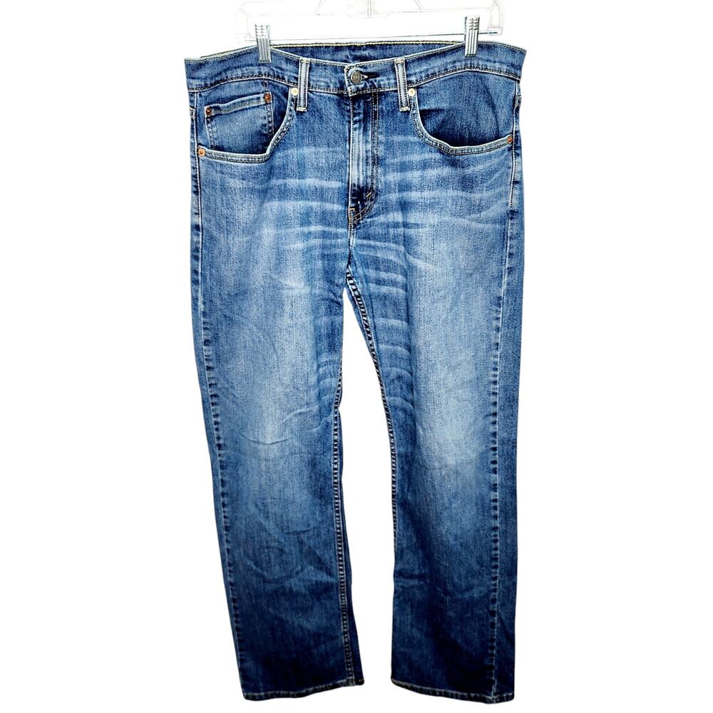 Levi's 559 Men's Relaxed Straight Fit Blue Denim Jeans  34 x 32.5